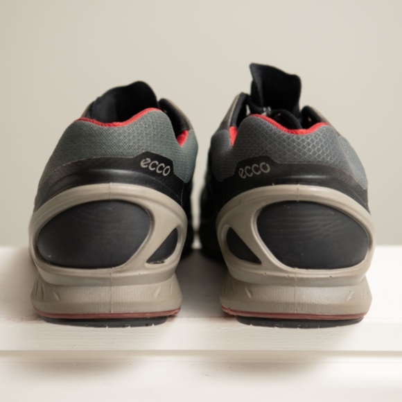 ECCO Biom Fjuel Green Gray Mesh Athletic Outdoor Sneaker Shoes Men’s Size 12 - Picture 4 of 6